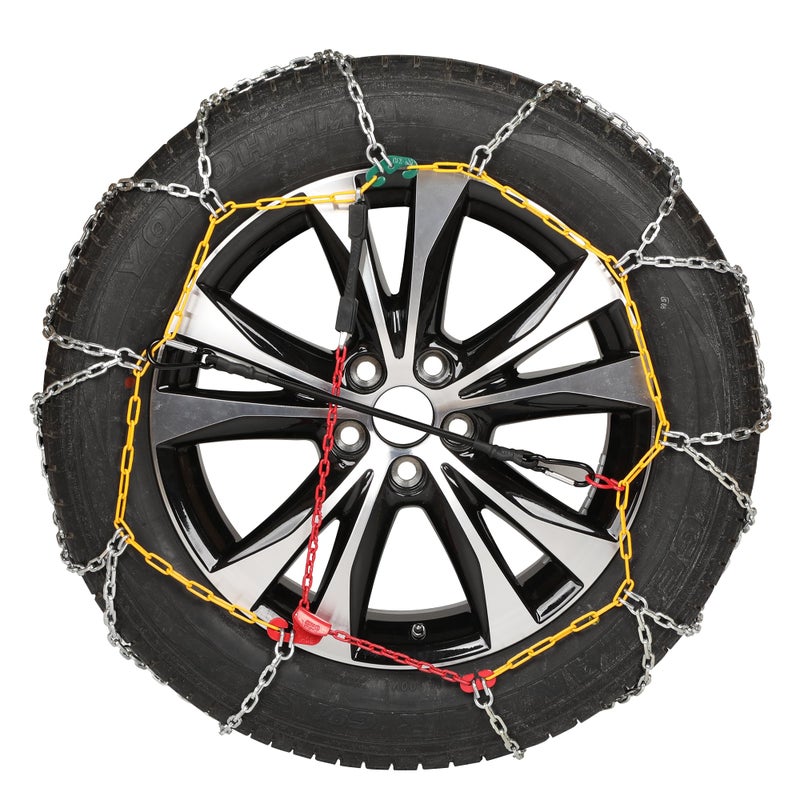 Arbnic 2 Packs Tire Chains Car Anti Slip Snow Chains for SUV/Truck/Car in Snow, Sand, Mud and Ice (KN110) - Image 2